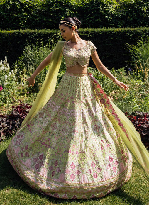 Picture of Azella Printed Lehenga Choli