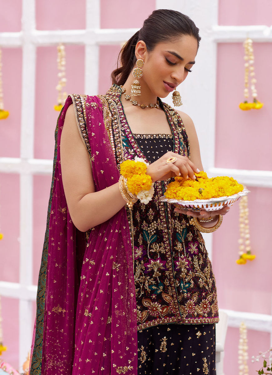 Nayra Block Printed Shirt And Dhaka