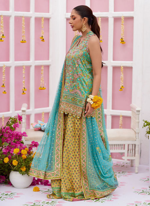 Ryenna Blockprinted Short Shirt And Dhaka