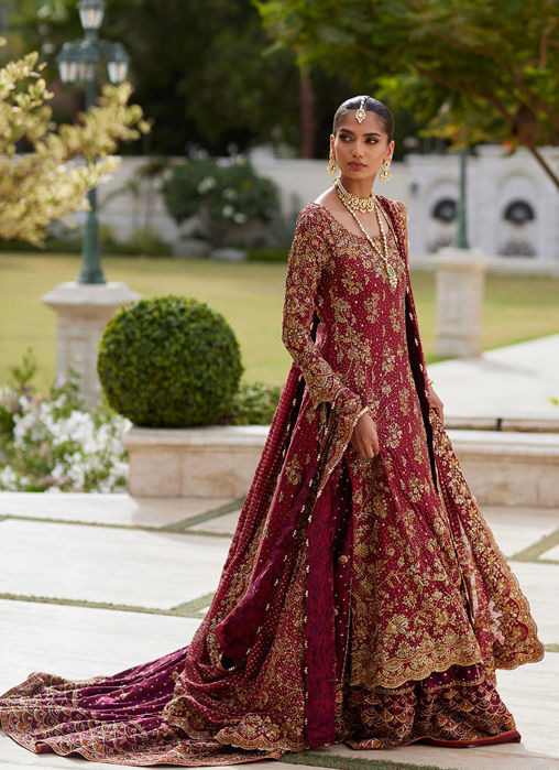Picture of Shahbanu Crimson Bridal