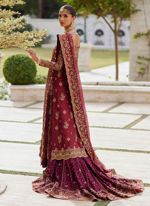 Shahbanu Crimson Bridal