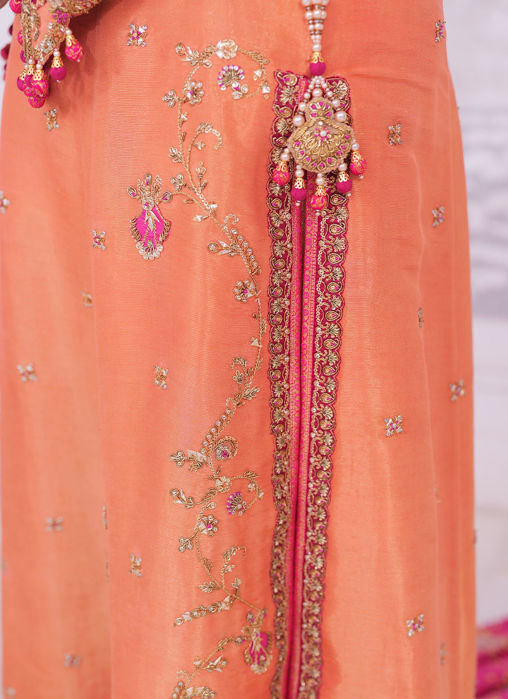 Amber Orange And Fuchsia Pink