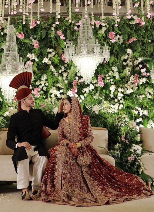 Epitome of Eternal Glamour in a Signature #FarahTalibAziz Bridal