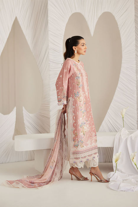 Elara Blush Shirt And Dupatta