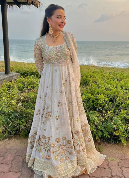 Maliha in Celestine Ivory Kalidaar