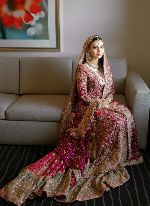 #FTABride in Signature Mehrunnissa Bridal