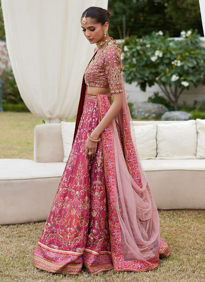 Alira Magenta Lehnga Choli