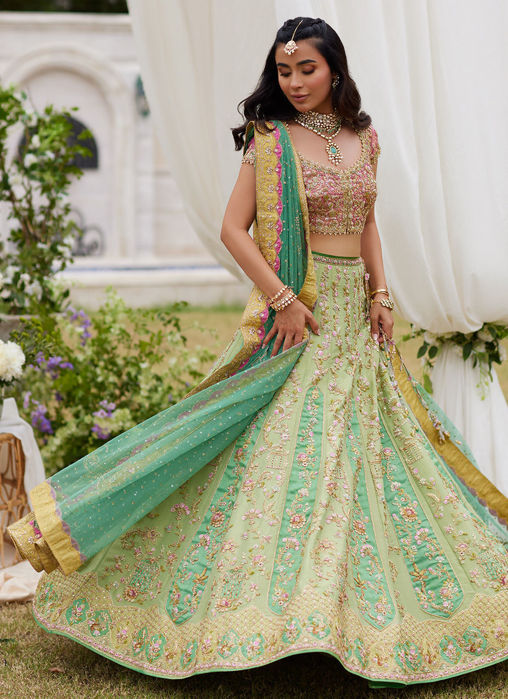Talia Pastel Lehnga Choli