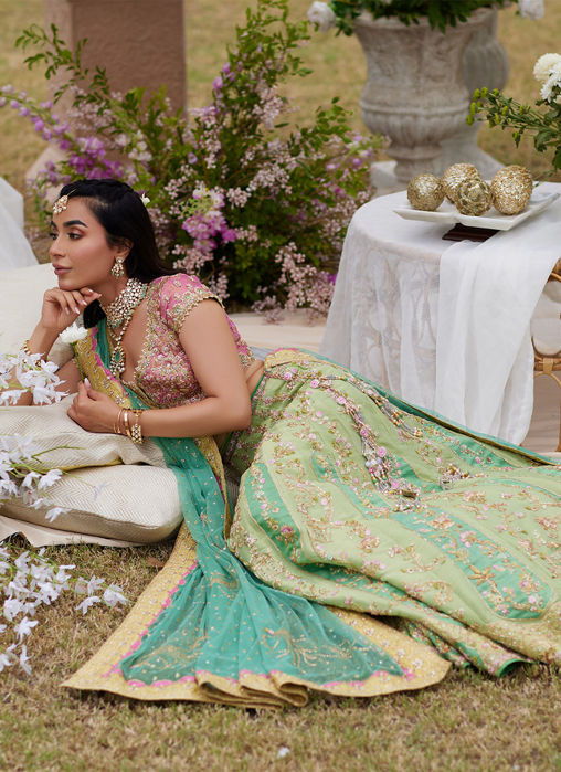 Talia Pastel Lehnga Choli
