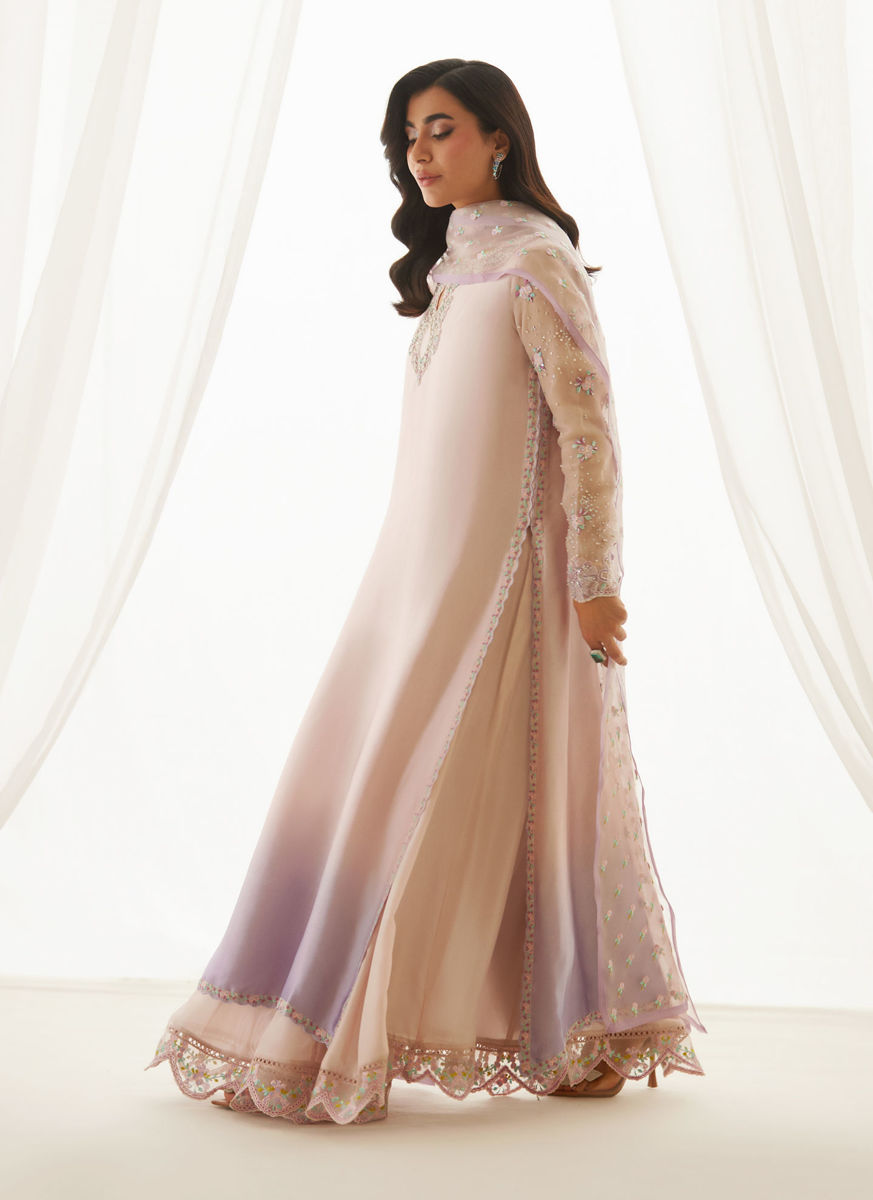 Blaise Lavender Shirt And Dupatta