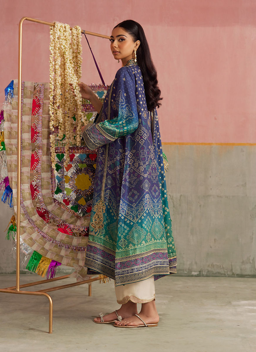 Catalina Ombre Shirt And Dupatta