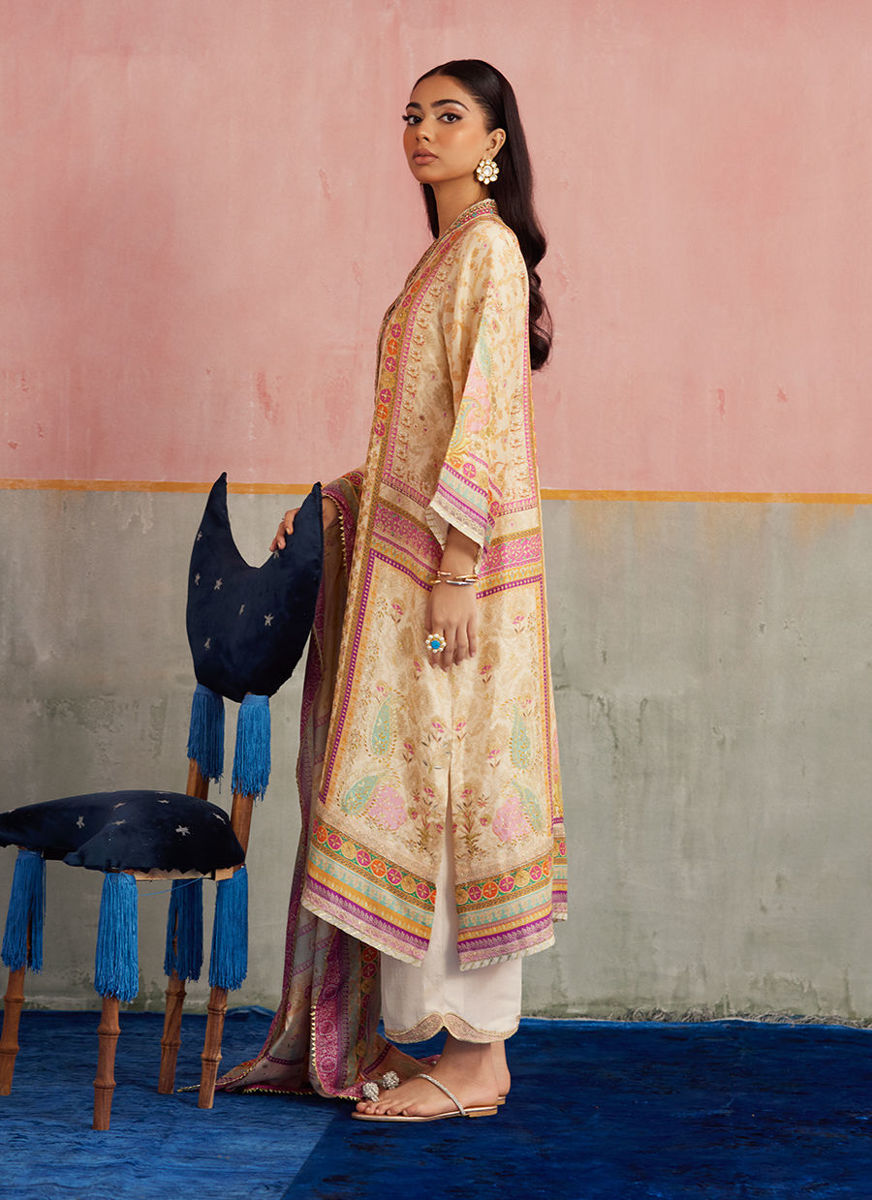 Vivi Shirt And Dupatta