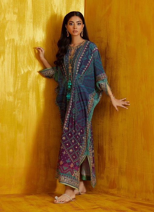 Peridot Ombre Kaftan