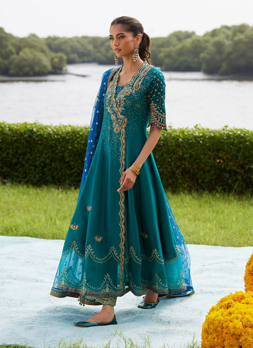 Empress Emerald Kalidaar And Dupatta