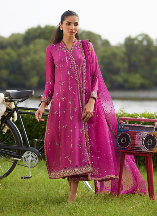 Picture of Mirage Magenta Shirt And Dupatta