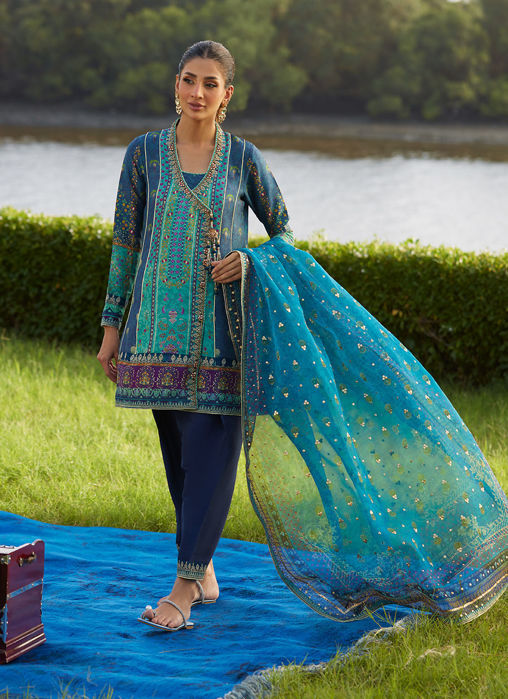 Azeema Angarkha And Dupatta