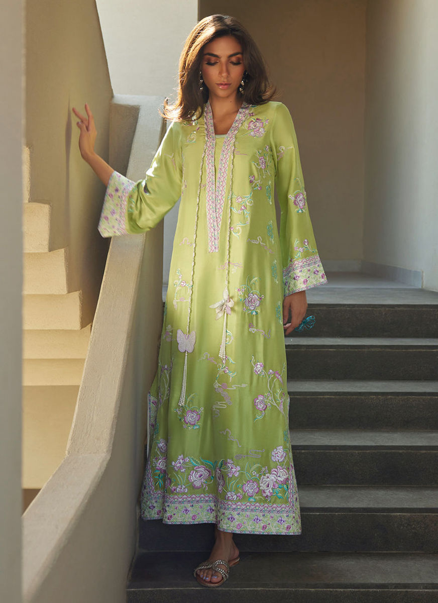 Zinni Silk Kaftan