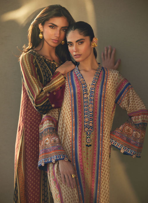 Ophelia Onyx Crepe Kaftan