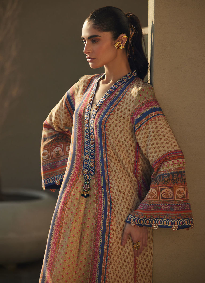 Sora Sand Crepe Kaftan