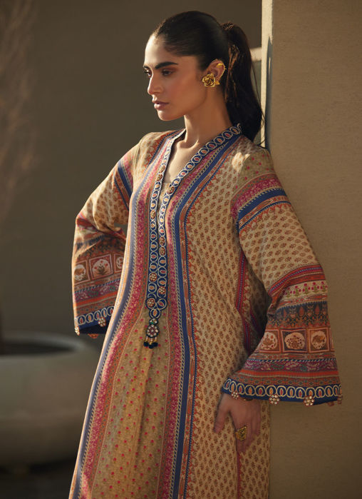 Sora Sand Crepe Kaftan