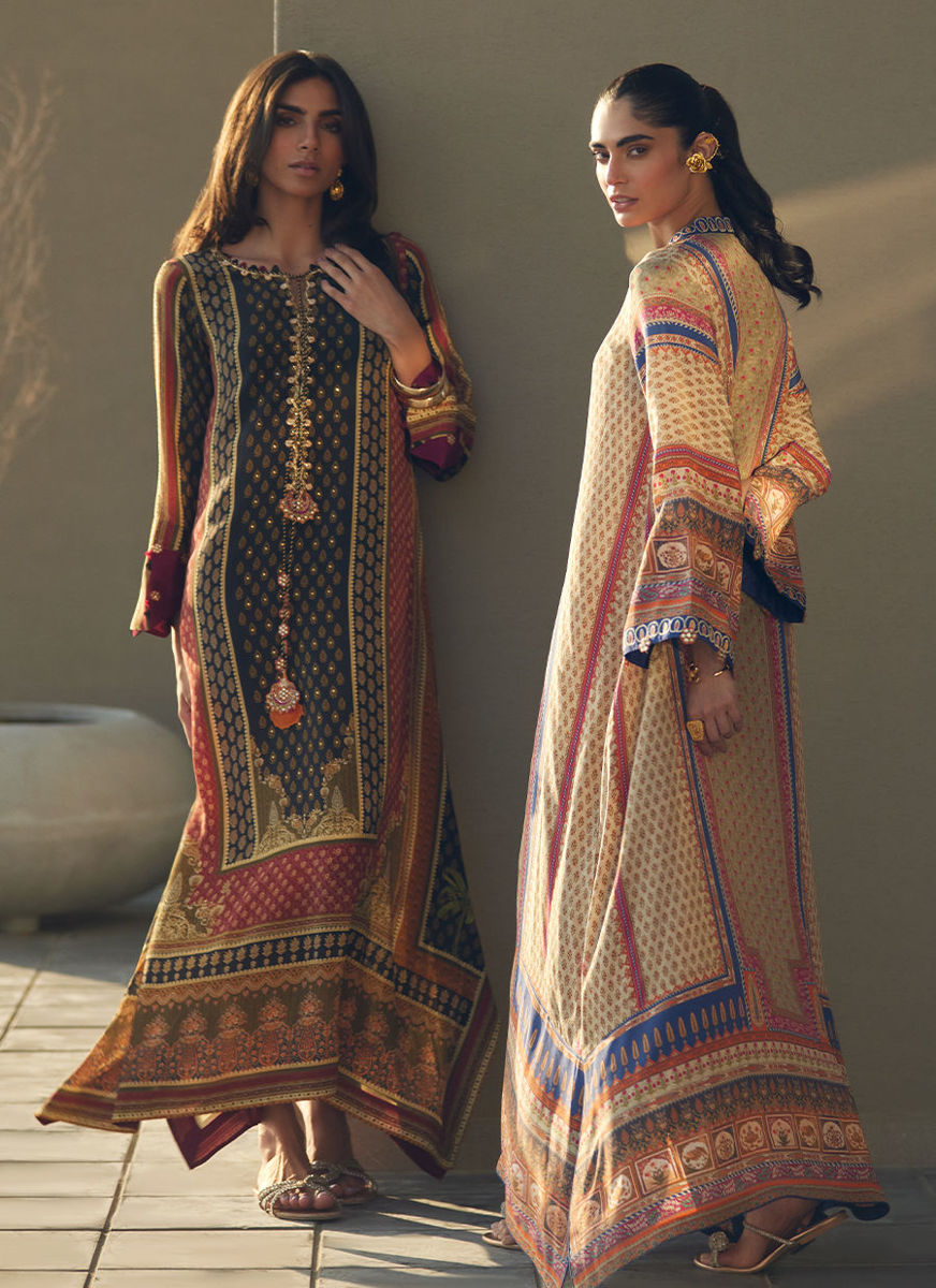 Sora Sand Crepe Kaftan