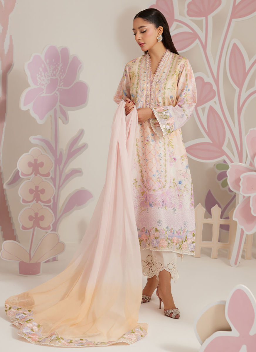 Annelise Shirt And Dupatta