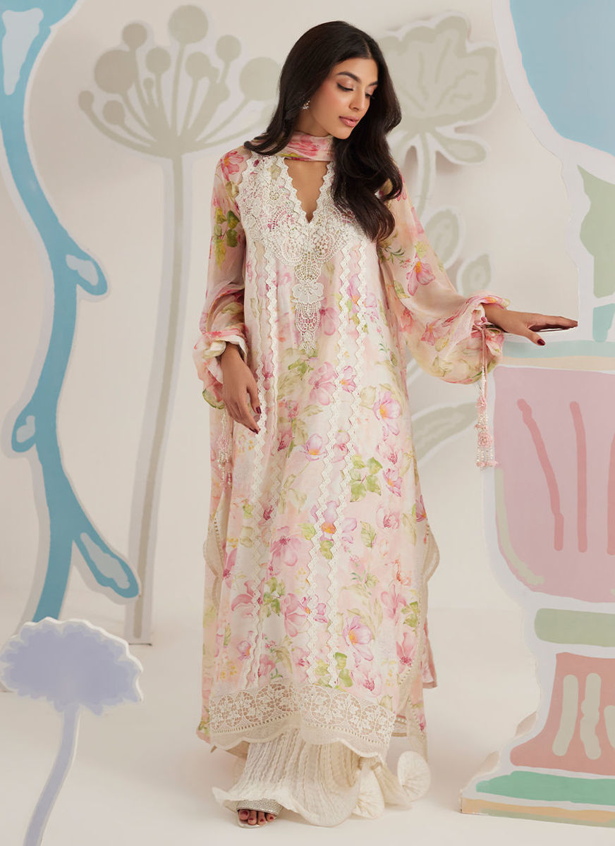 Rielle Shirt And Dupatta