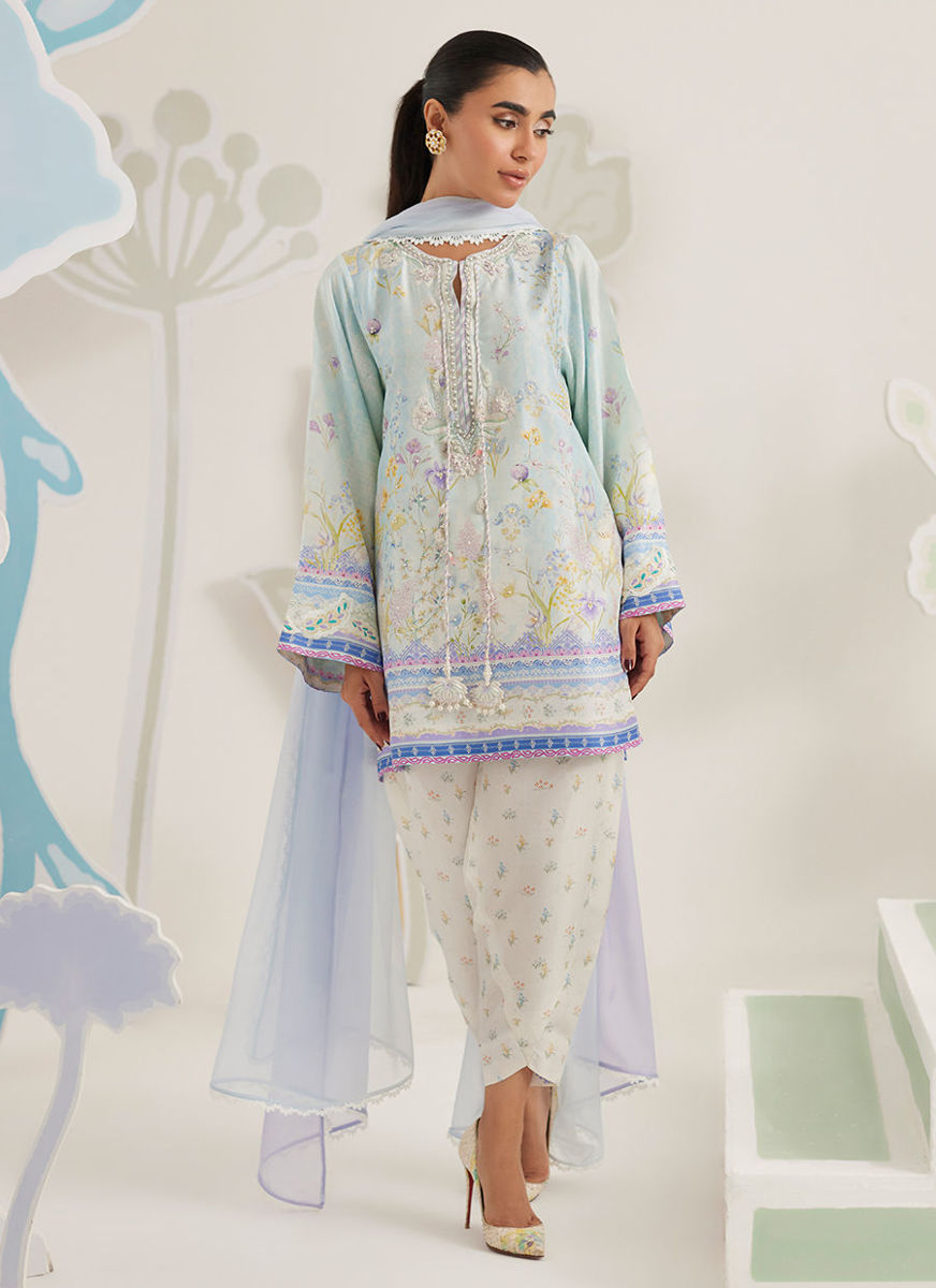 Tessa Shirt And Dupatta