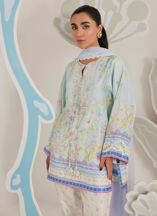 Tessa Shirt And Dupatta