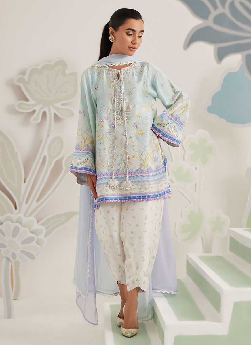 Tessa Shirt And Dupatta