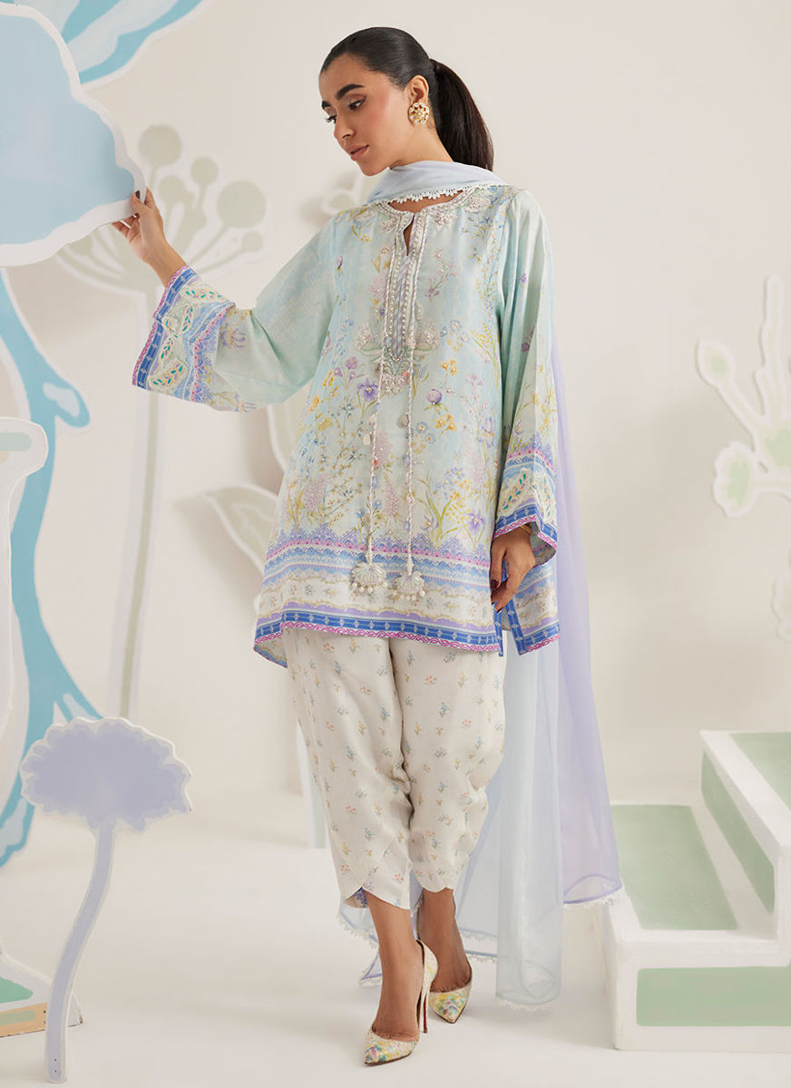 Tessa Shirt And Dupatta