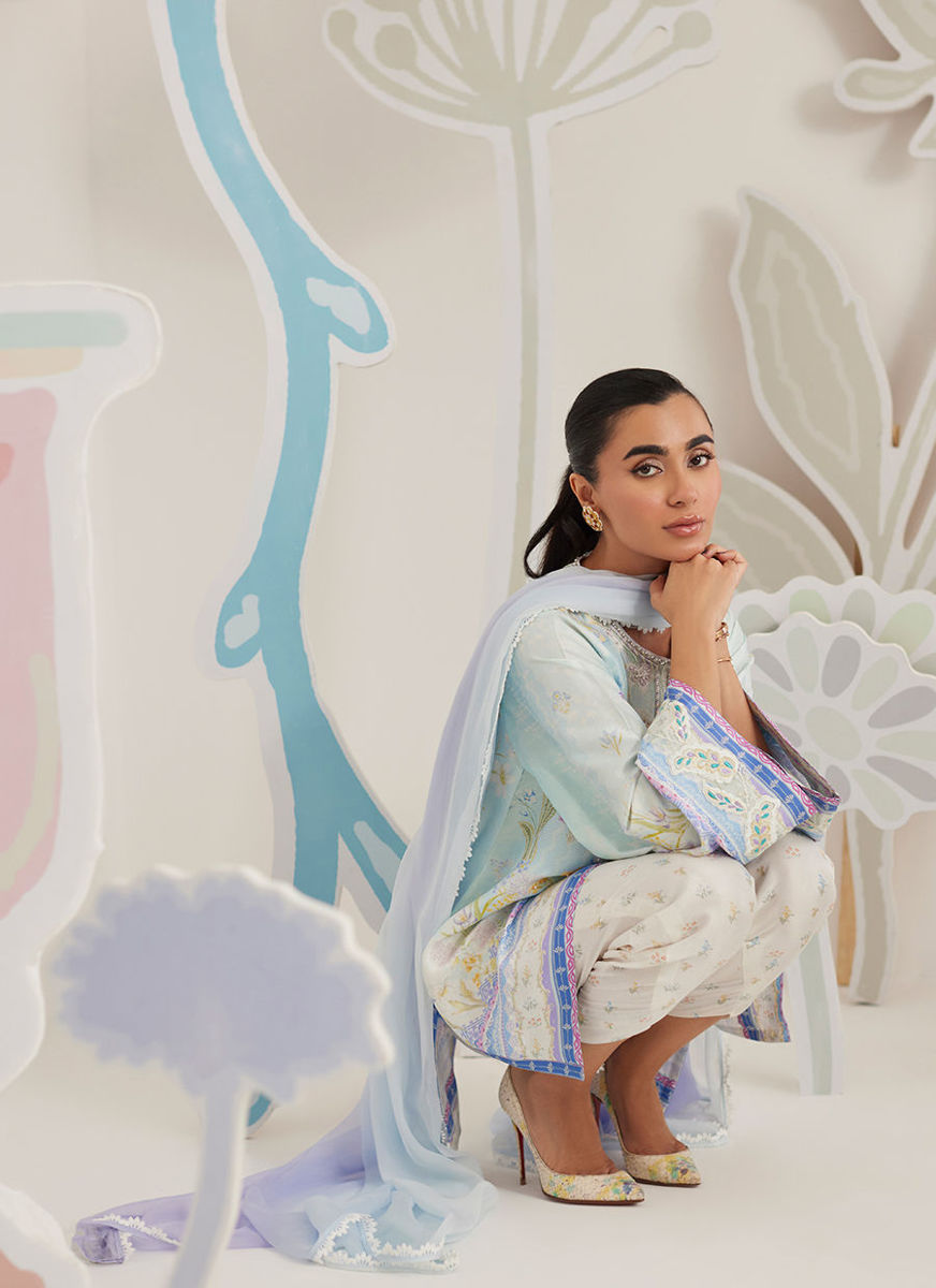 Tessa Shirt And Dupatta