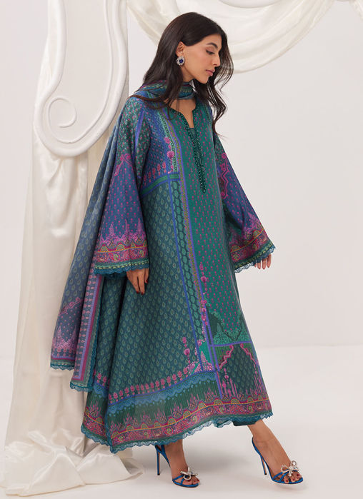 Delara Shirt And Dupatta