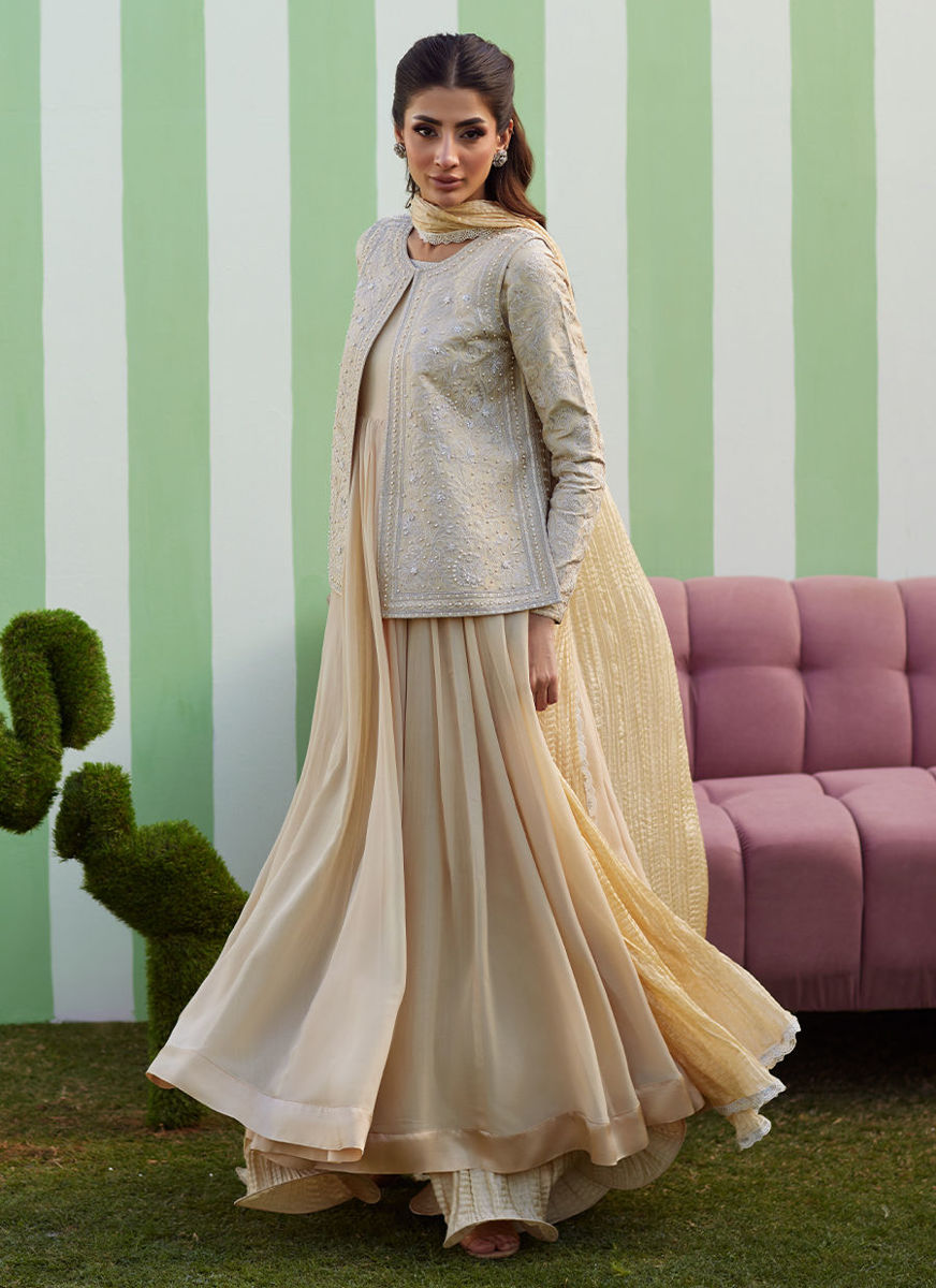 Luma Kalidaar With Dupatta And Pants