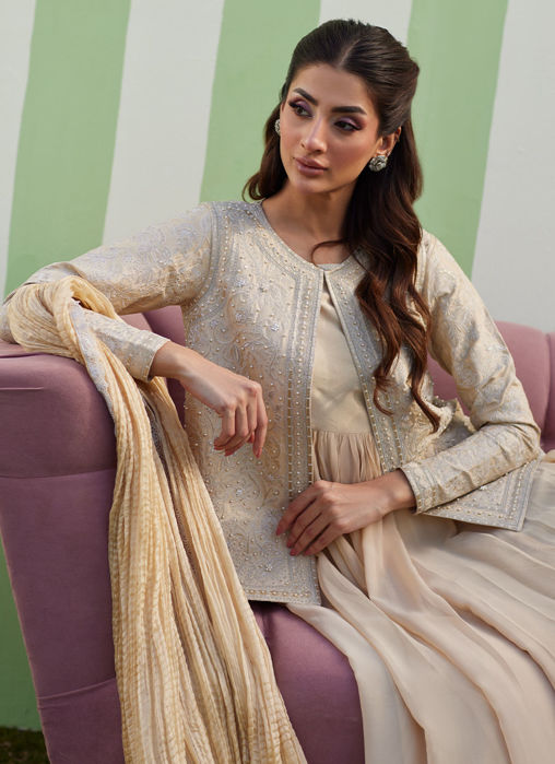 Luma Kalidaar With Dupatta And Pants