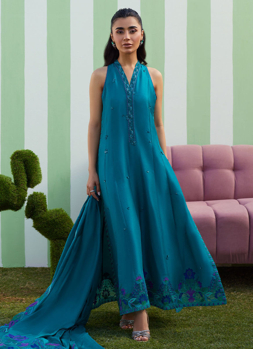 Slona Shirt And Dupatta