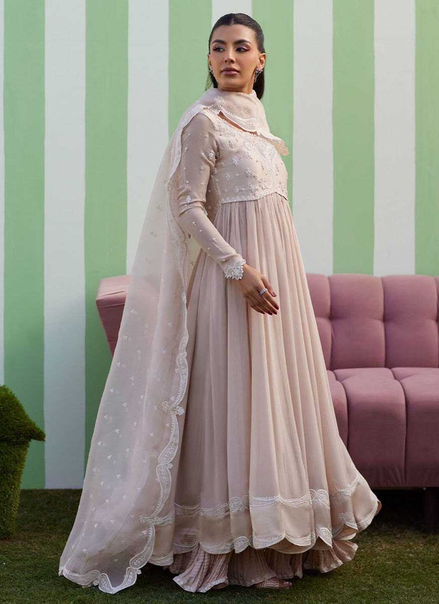 Keshi Kalidaar With Dupatta