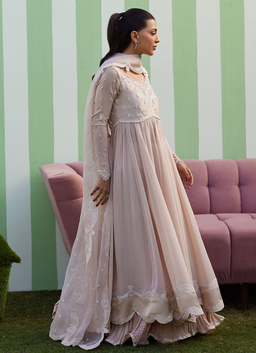 Keshi Kalidaar With Dupatta