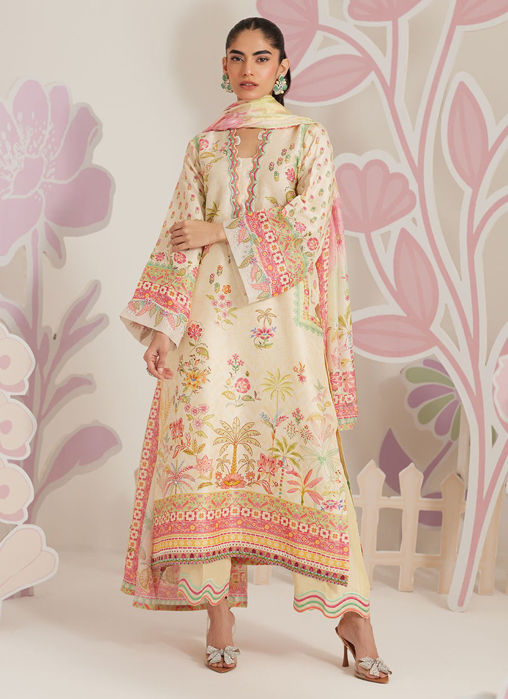 Zelara Shirt And Dupatta