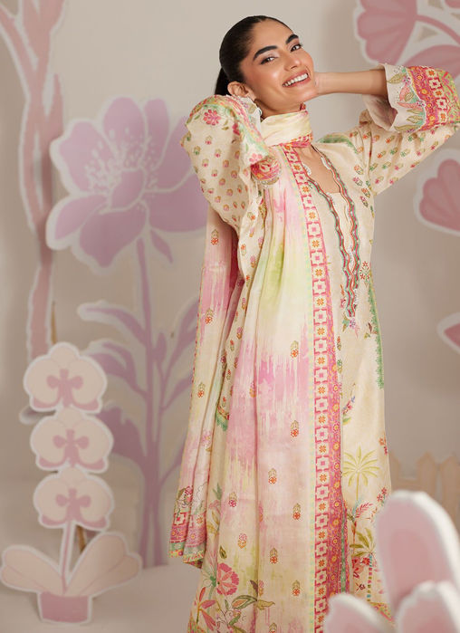 Zelara Shirt And Dupatta