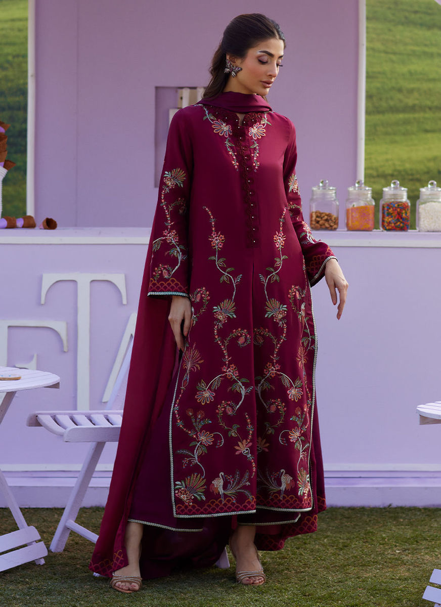 Caire Shirt And Dupatta with pants