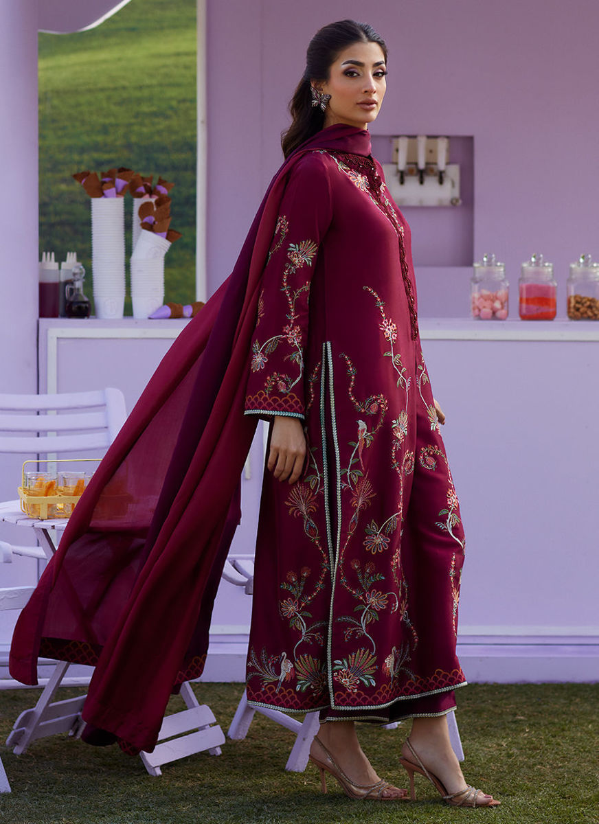Caire Shirt And Dupatta with pants