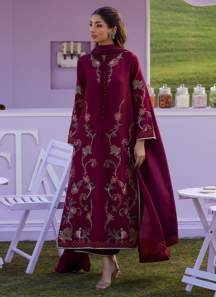 Caire Shirt And Dupatta with pants