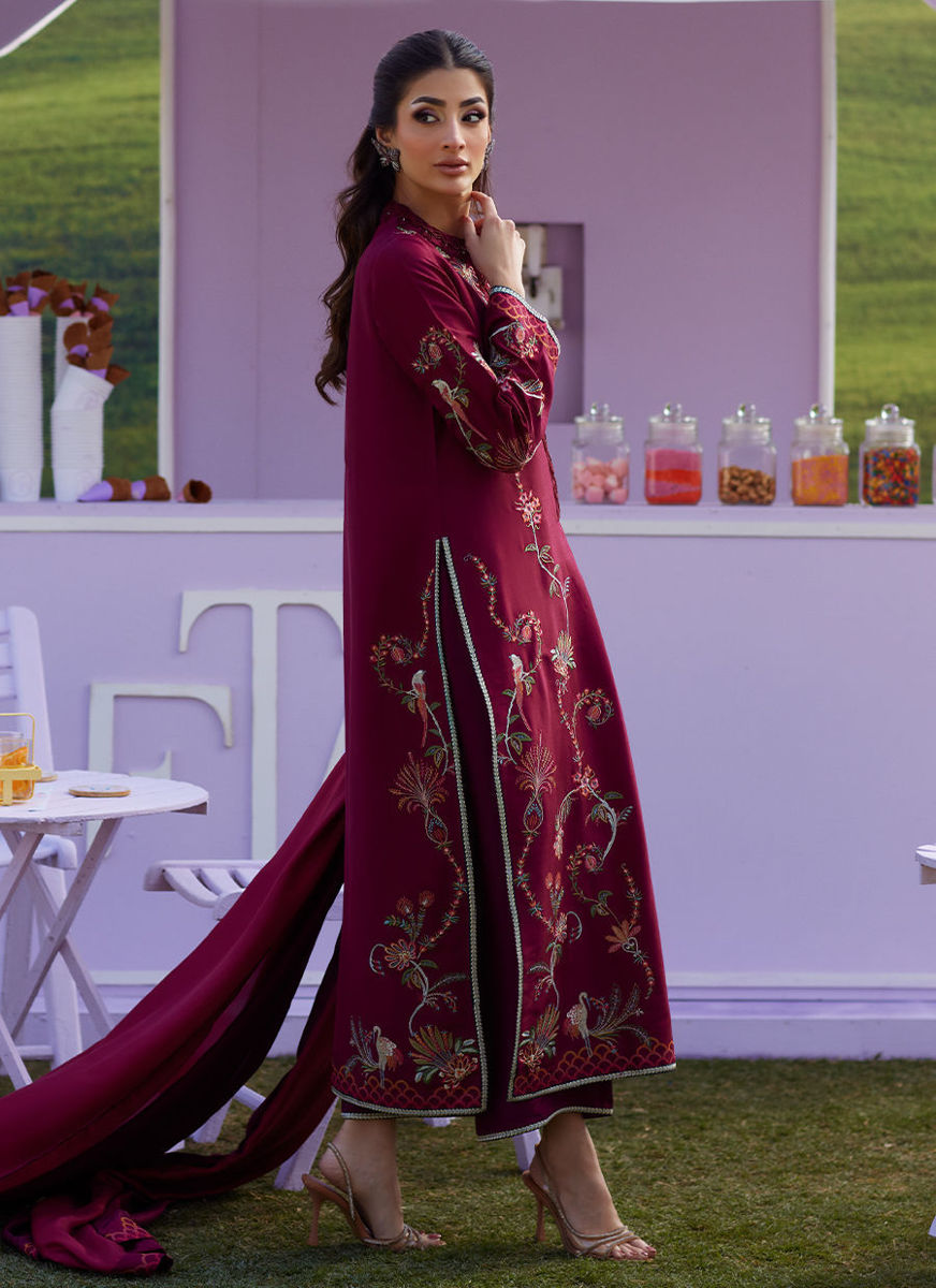 Caire Shirt And Dupatta with pants