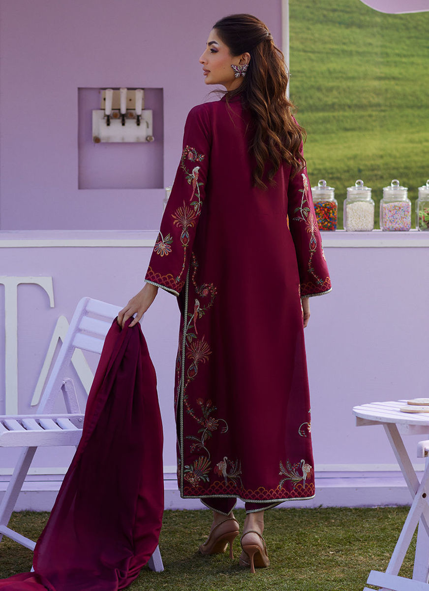 Caire Shirt And Dupatta with pants