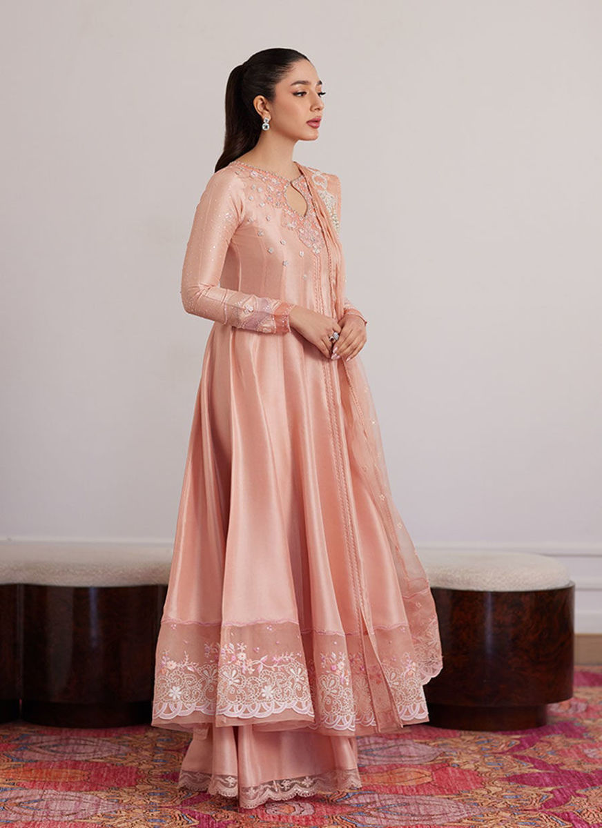 Finn Peach (Shirt, Pants and Dupatta)