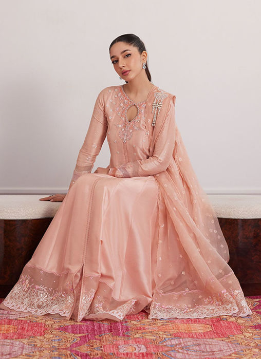 Finn Peach (Shirt, Pants and Dupatta)