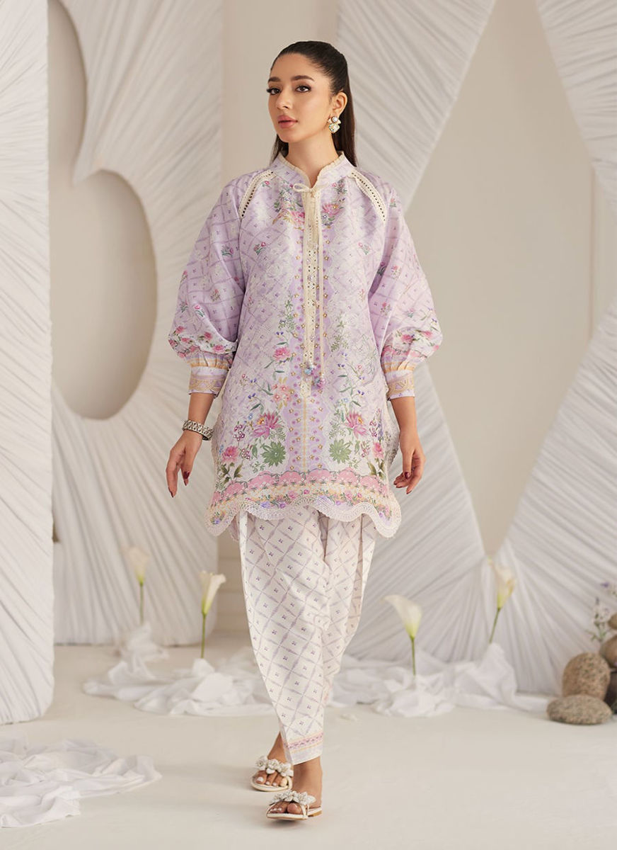 Kira Lavender (Shirt, Pants and Dupatta)