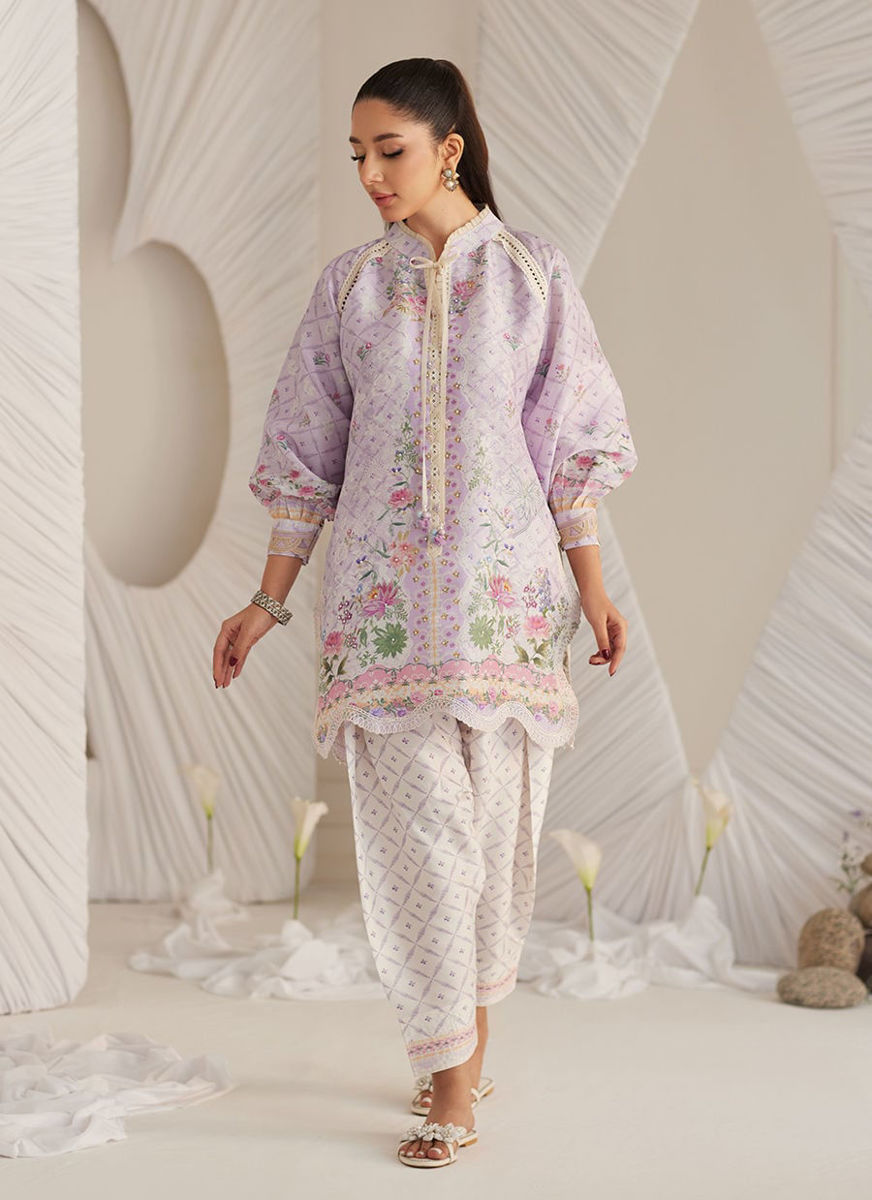 Kira Lavender (Shirt, Pants and Dupatta)