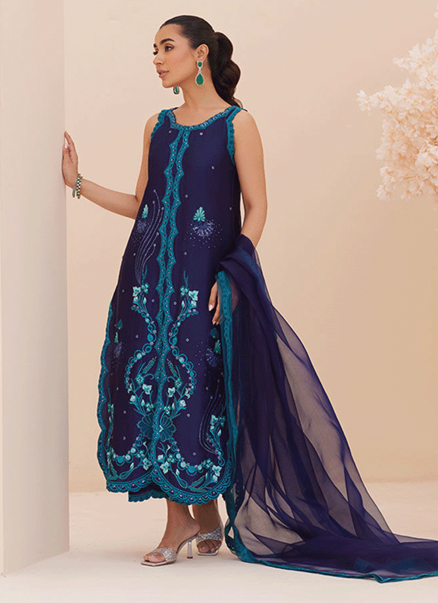 Rio Ink (Shirt, Pants and Dupatta)